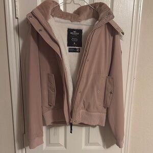 Hollister Pink Hooded Jacket